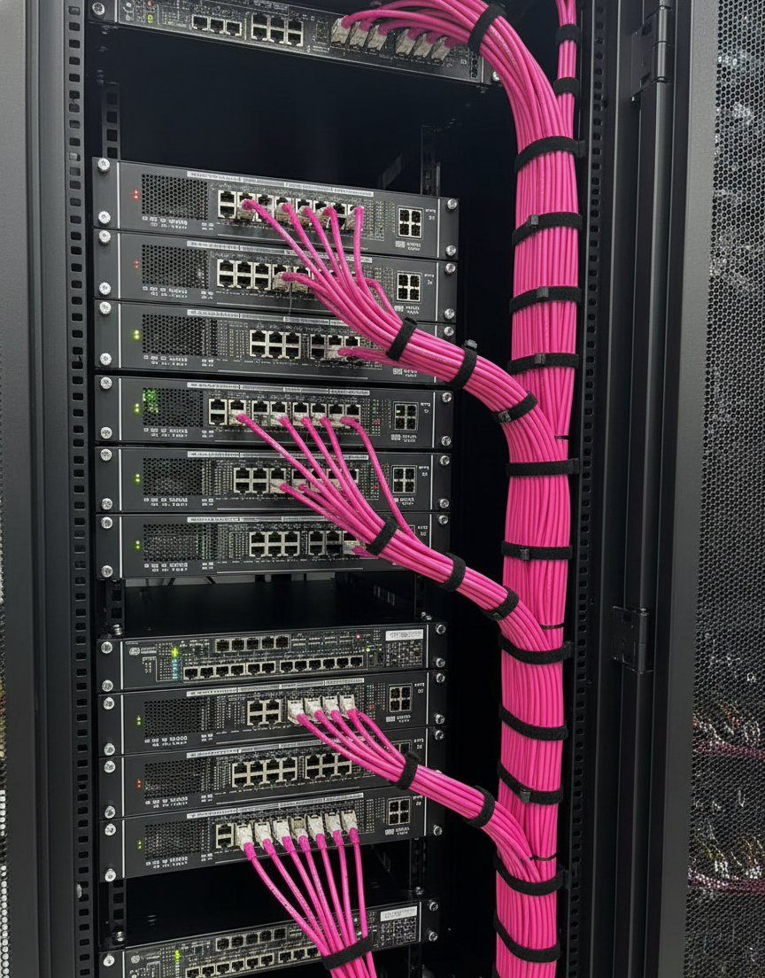 High-speed RoCEv2 network fabric installation